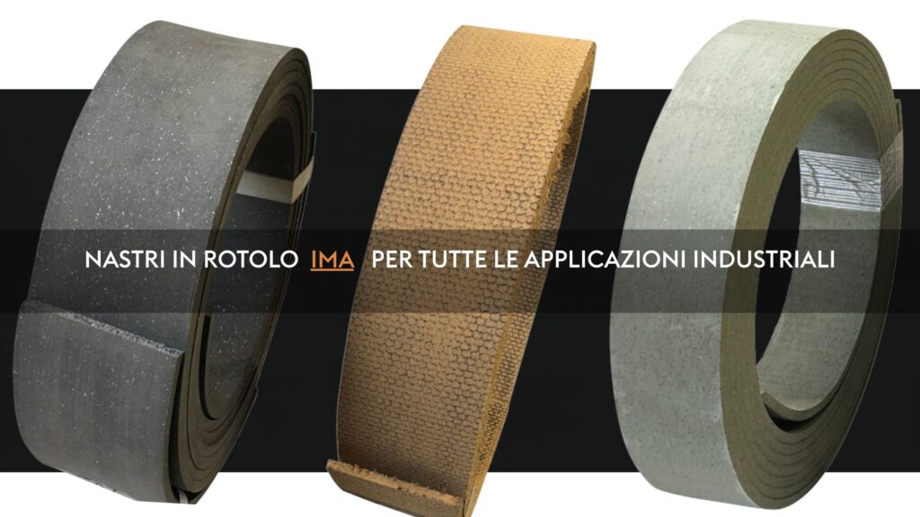 Materiali di attrito in rotolo
